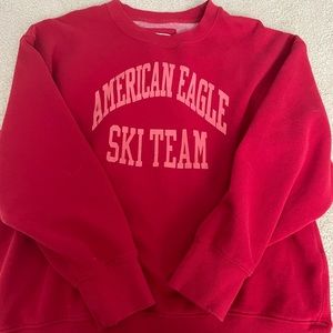 american eagle ski team crewneck